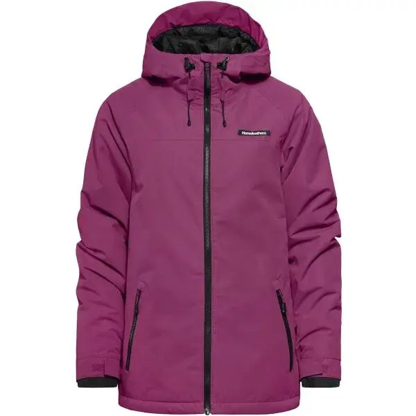 Horsefeathers TAY Dámska lyžiarska/snowboardová bunda, fialová, veľkosť