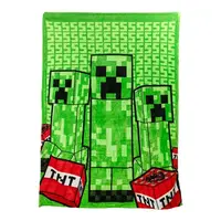 Minecraft Creeper deka s polštářem