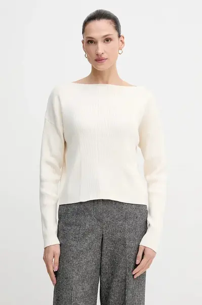 Svetr z vlněné směsi Sisley