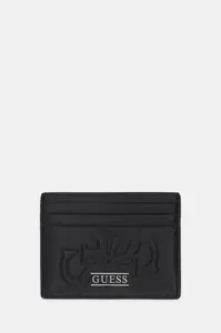 Kožené pouzdro na karty Guess BOSTON