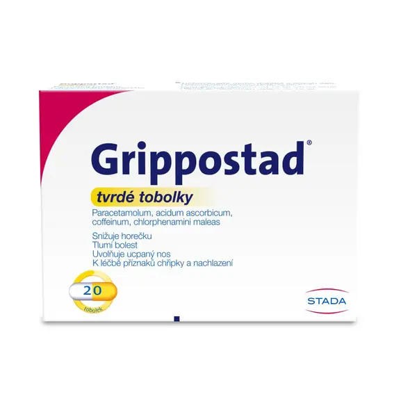 Grippostad 20 tvrdých tobolek