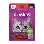 Whiskas Kapsička pre mačky s hovädzím v šťave, 85 g