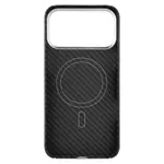 Aramidový zadní kryt FIXED MagVelar s podporou MagSafe pro Apple iPhone 17 Pro Max, černá