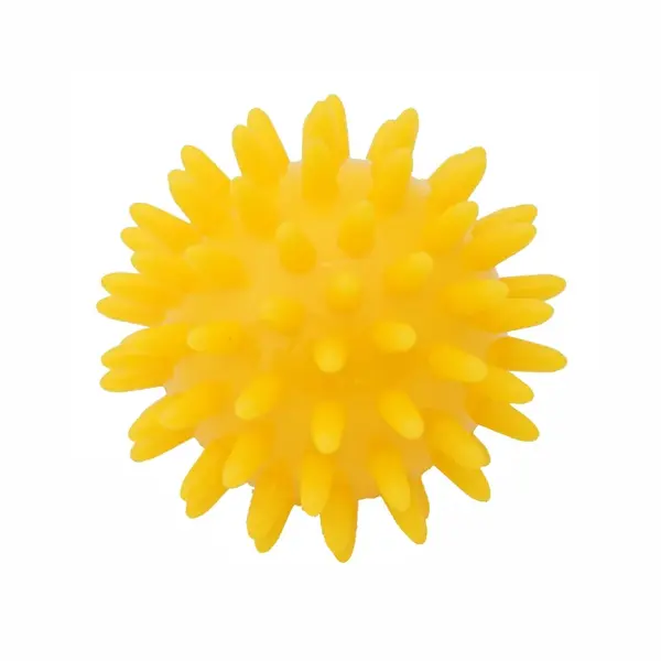 KineMAX Pro Hedgehog 6 cm masážní míček 1 ks žlutý