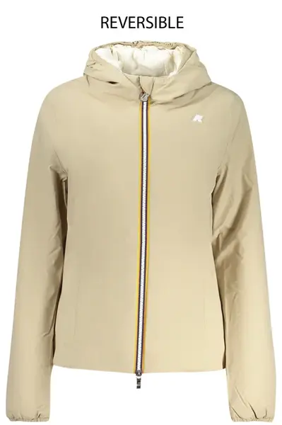 K-WAY WOMEN&#39;S BEIGE JACKET