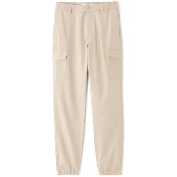 CELIO MOGO Pánské kalhoty, béžová, velikost