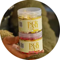 One more cast wafters boosted fluoro wafters iscream 100 g 10x14 mm - red & pink