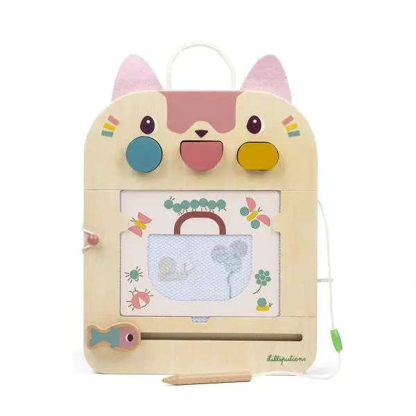 Lilliputiens - kouzelná tabulka - kočička Jeanne