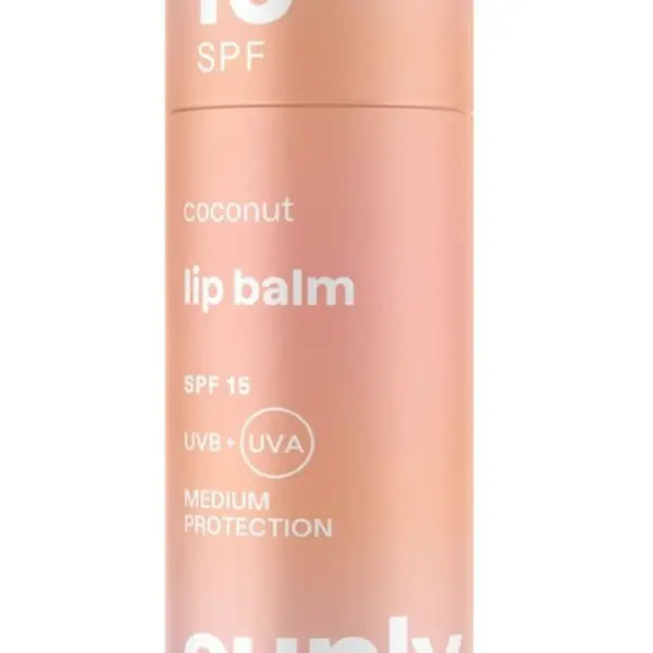 ATTITUDE Sunly Balzám na rty s vůní kokosu SPF15 8,5 g