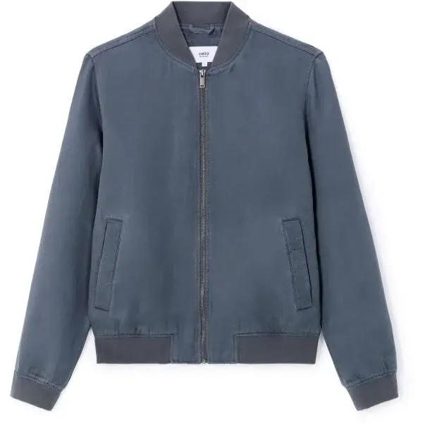 CELIO DULINO1 Pánská bunda, tmavě šedá, velikost