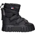 Tommy Hilfiger TJW CHUNKY SNOW BOOT NYLON Dámská zateplená obuv, černá, velikost