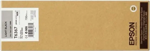Epson T636700 světle černá (light black) originální cartridge