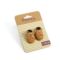 Baby Pomea - topánočky pre bábiky - hnedé
