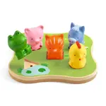 Zvukové vkladacie puzzle - zvieratká