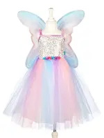 Souza! – detský kostým Felicity s motýlími krídlami – 3 – 4 rokov, 98 – 104 cm