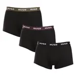 HUGO 3PACK pánské boxerky černé (50517878 988) M