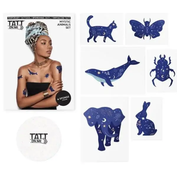 TATTonMe Tetovačky pro děti Mystická zvířata sada