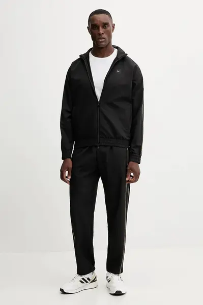 Tepláková souprava EA7 Emporio Armani pánská, černá barva, AF16945.7M000785