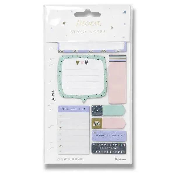 Lepiace bločky Multi Good Vibes náplň osobných/A5 diárov Filofax