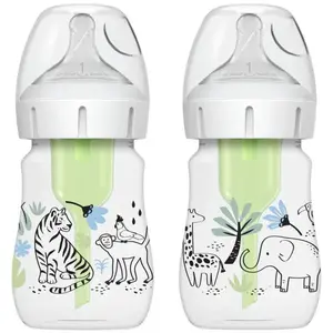 Dr.Browns láhev Wide Neck Džungle 2x150ml