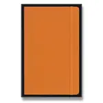 Zápisník Moleskine Precious & Ethical Vegea Capri - měkké desky L, linkovaný, oranžový