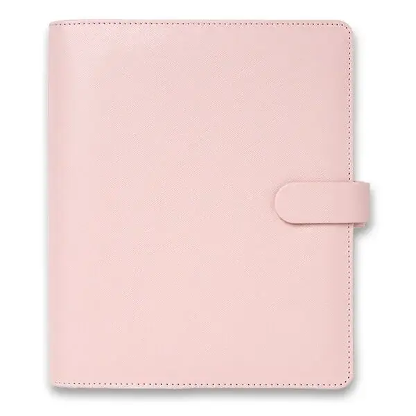Diář A5 Filofax Saffiano růžový