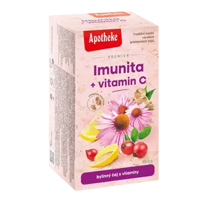 APOTHEKE Premier Imunita + vitamin C čaj 20 x 2 g