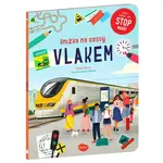 Kniha na cesty vlakem - Stop nudě: kvízy, rébusy, hry