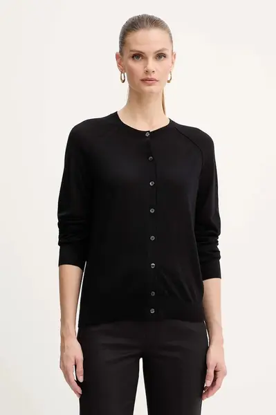 Vlněný kardigan BOSS Fonami