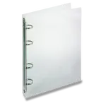 4kroužkový pořadač Transparent, A4, 20 mm - průhledný
