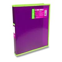 4kroužkový pořadač FolderMate Pop Gear Plus, A4 - červený