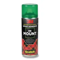 Lepidlo ve spreji 3M Re-Mount - snímatelné - 400 ml