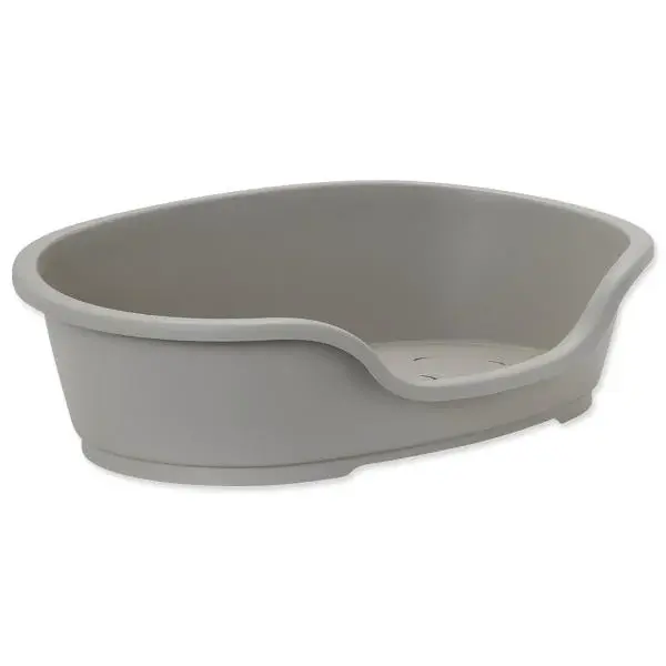 Pelíšek Dog Fantasy plast šedý 95x55x28cm