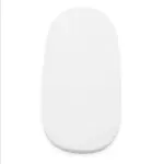 Froté nepromokavá podložka do kočárku New Baby 35x75 bílá