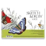Spirálový náčrtník Shkolyaryk Muse Sketch&Draw - A4, 50 listů