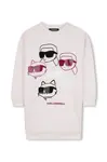 Karl Lagerfeld Dívčí šaty Karl Lagerfeld