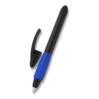 Bombičkový roller Schneider Base Ball - černá/modrá