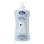 CHICCO Mléko tělové Natural Sensation s bambuckým máslem a vitamínem E 500ml, 0m+