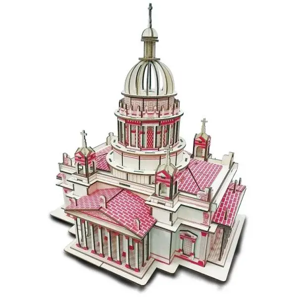 Woodcraft Dřevěné 3D puzzle Issa Kiev's Cathedral