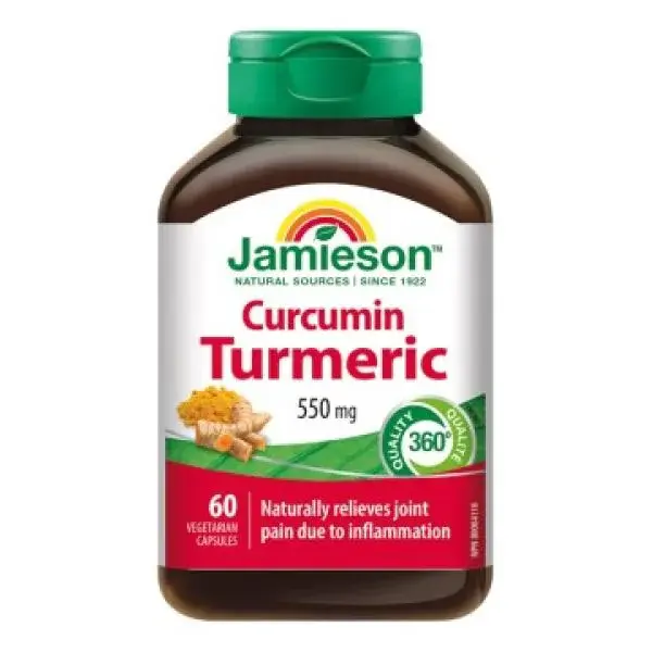 Jamieson Kurkumin 550mg 60 kapslí