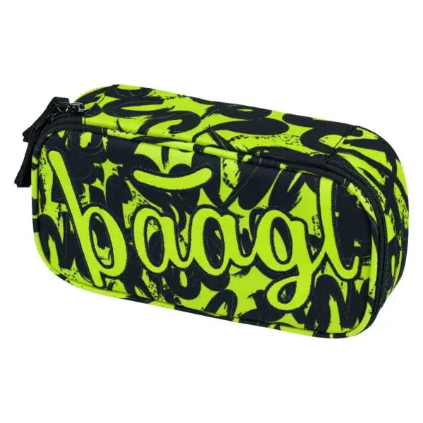 BAAGL Školní peračník pouzdro Lime