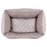 Pelíšek Dog Fantasy Sofa etno hnědý 65x50x18cm