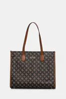 Kabelka Guess SILVANA černá barva, HWPG86 65240