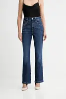 Džíny BOSS LYRIS-BOOTCUT dámské, high waist, 50546335