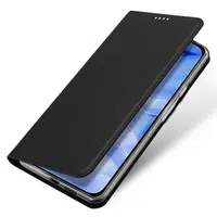 Flipové pouzdro DUX DUCIS wallet case SKIN PRO pro Apple iPhone 16e, černá