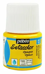 Barva na textil Setacolor 45ml – 13 žlutá blatouch