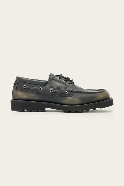 AllSaints Kožené polobotky AllSaints Skiff Shoe