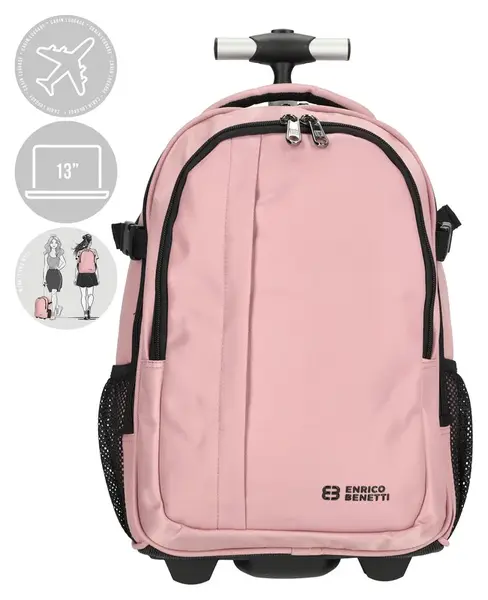 Batoh na kolečkách Enrico Benetti Innsbruck 47256 Oldpink