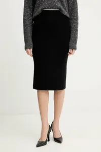 Sukně s příměsí vlny Pinko