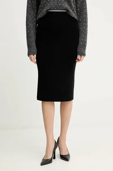 Sukně s příměsí vlny Pinko